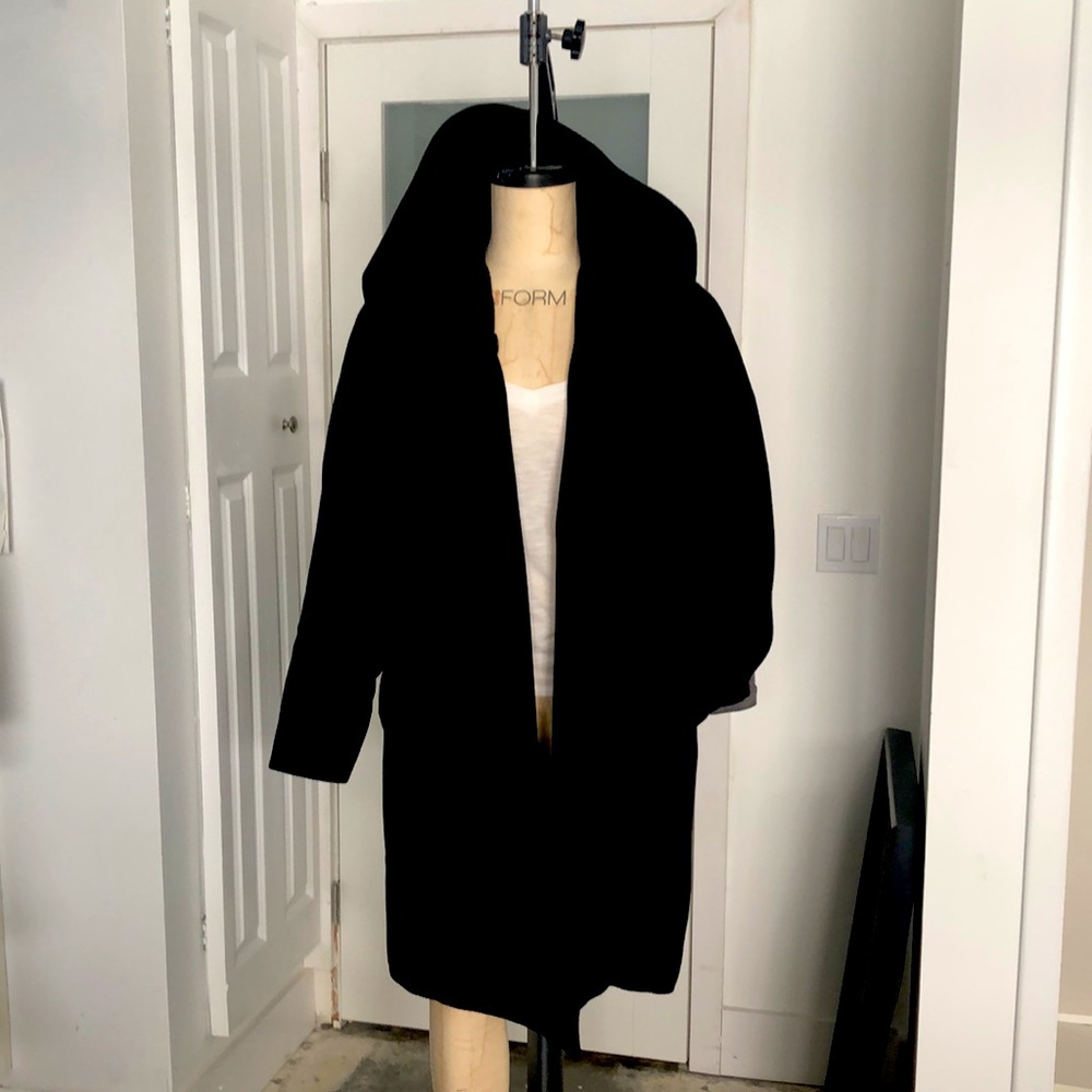 Max Mara Wool Winter Coat with hood